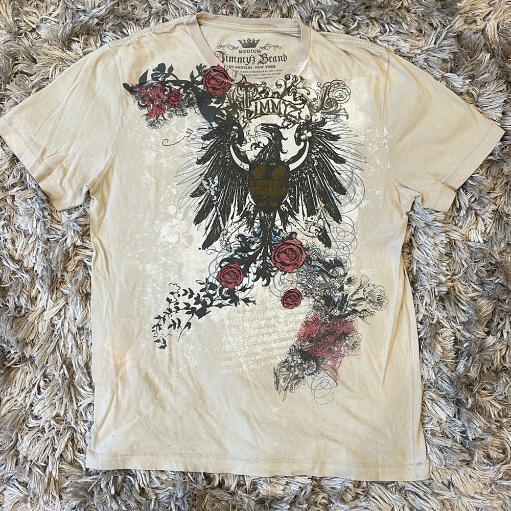 Grunge Vibe, Tan T-shirt
